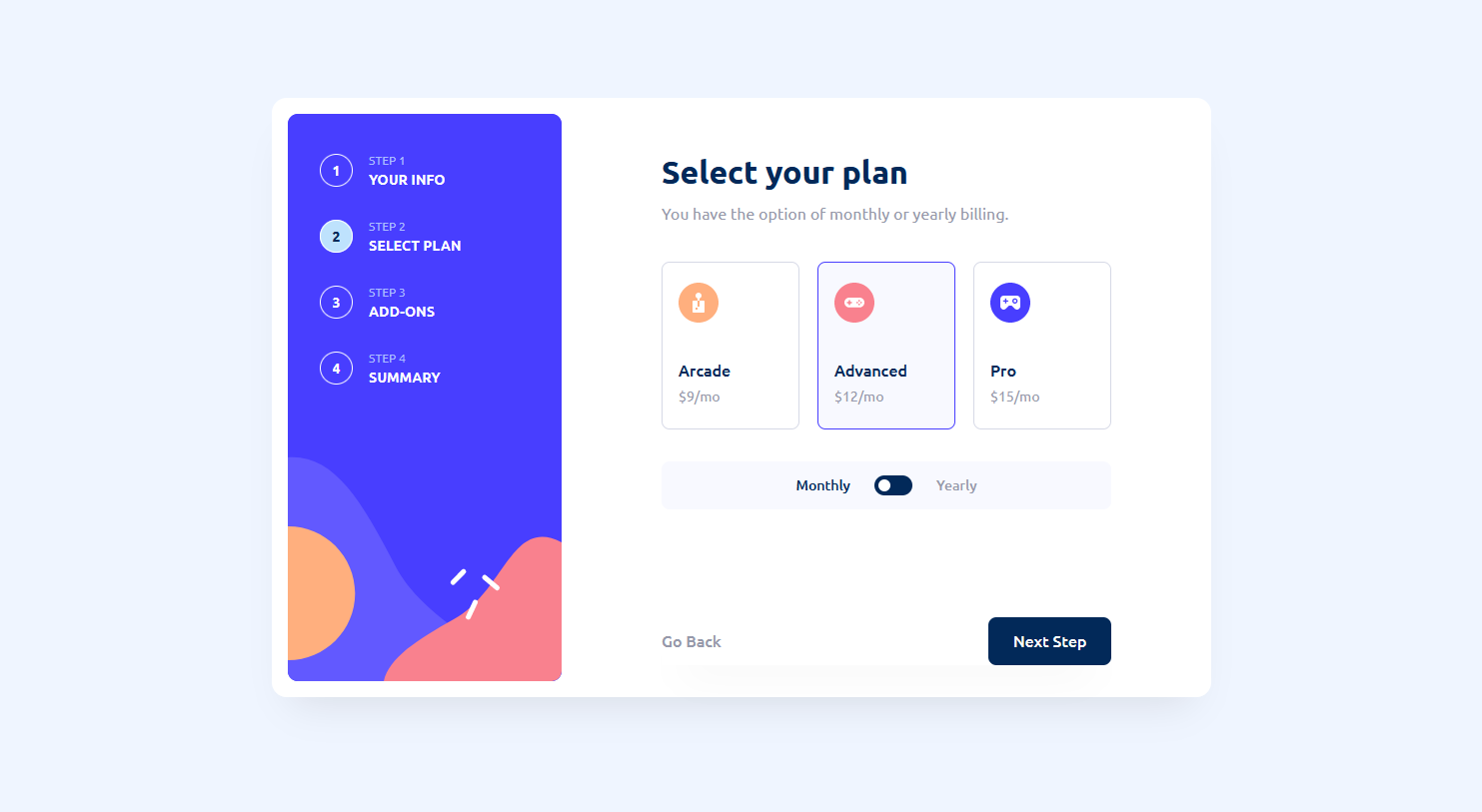 Project dashboard preview